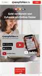 Mobile Screenshot of empfohlen.de